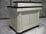 Medium reception desk French Antique Repro
