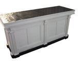 French Antique Repro Check out Counter/ Reception desk/ cash wrap/ island