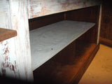 Distressed Retail Check-out Counter - Kitchen Island / Bar / Desk
