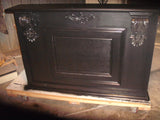 All Satin Black Antique Repro Counter