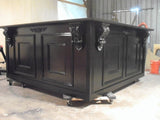 All Satin Black Antique Repro Counter